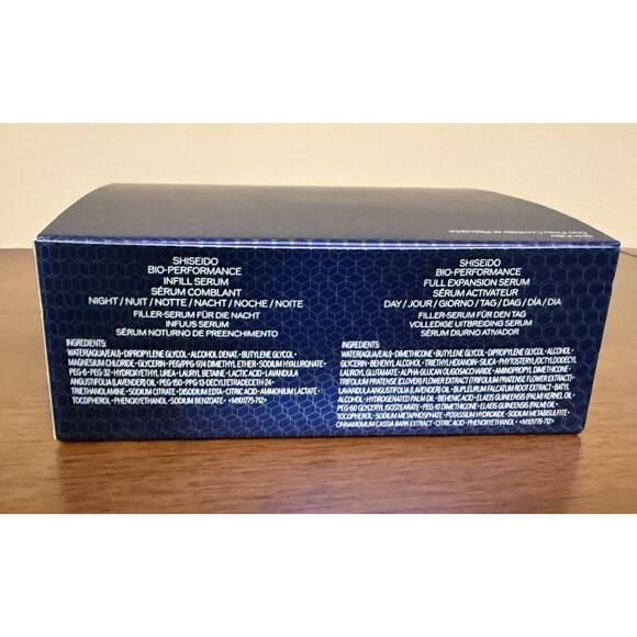 Shiseido Bio-Performance Skin Filler Serums Day Expansion & Night Infill Set NIB - Picture 6 of 11